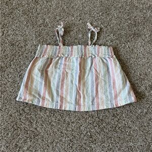 Little Co. by Lauren Conrad baby girls linen organic cotton tank top 12 months